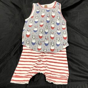 Made by Molly 2T Patriotic Outfit